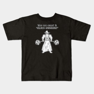 Who you Calln' a Glass Cannon? Kids T-Shirt